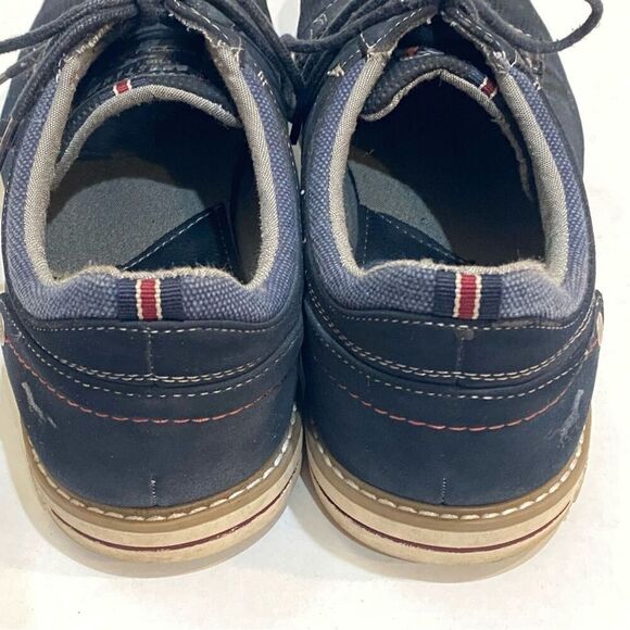 MUSTANG Men\'s dress shoe Oxford 4150-310-307 Navy SZ 46 US15 synthetic leather main image 6